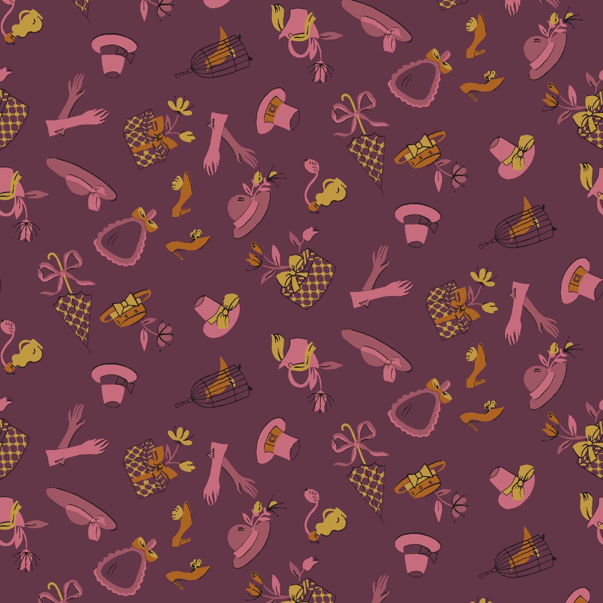 Adrina on Mosta Cotto Fabric