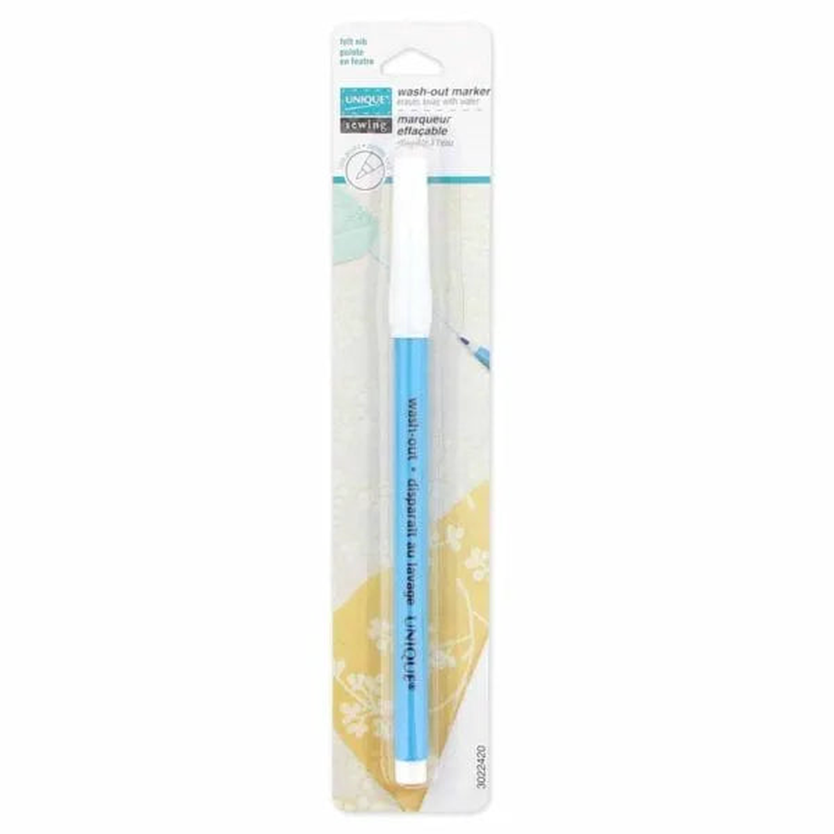 Wash-Out Marker Light Blue