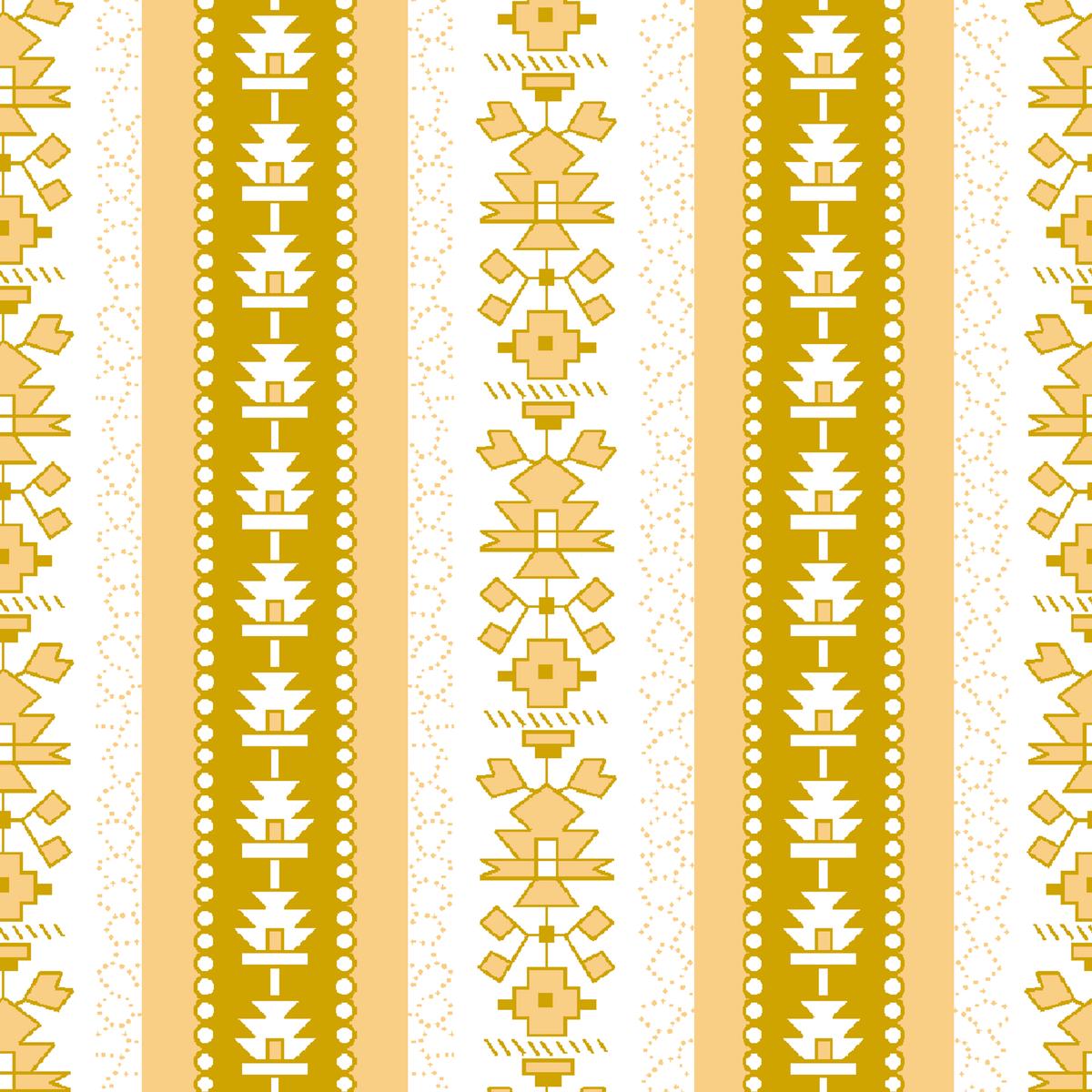 Achille on Citron Fabric