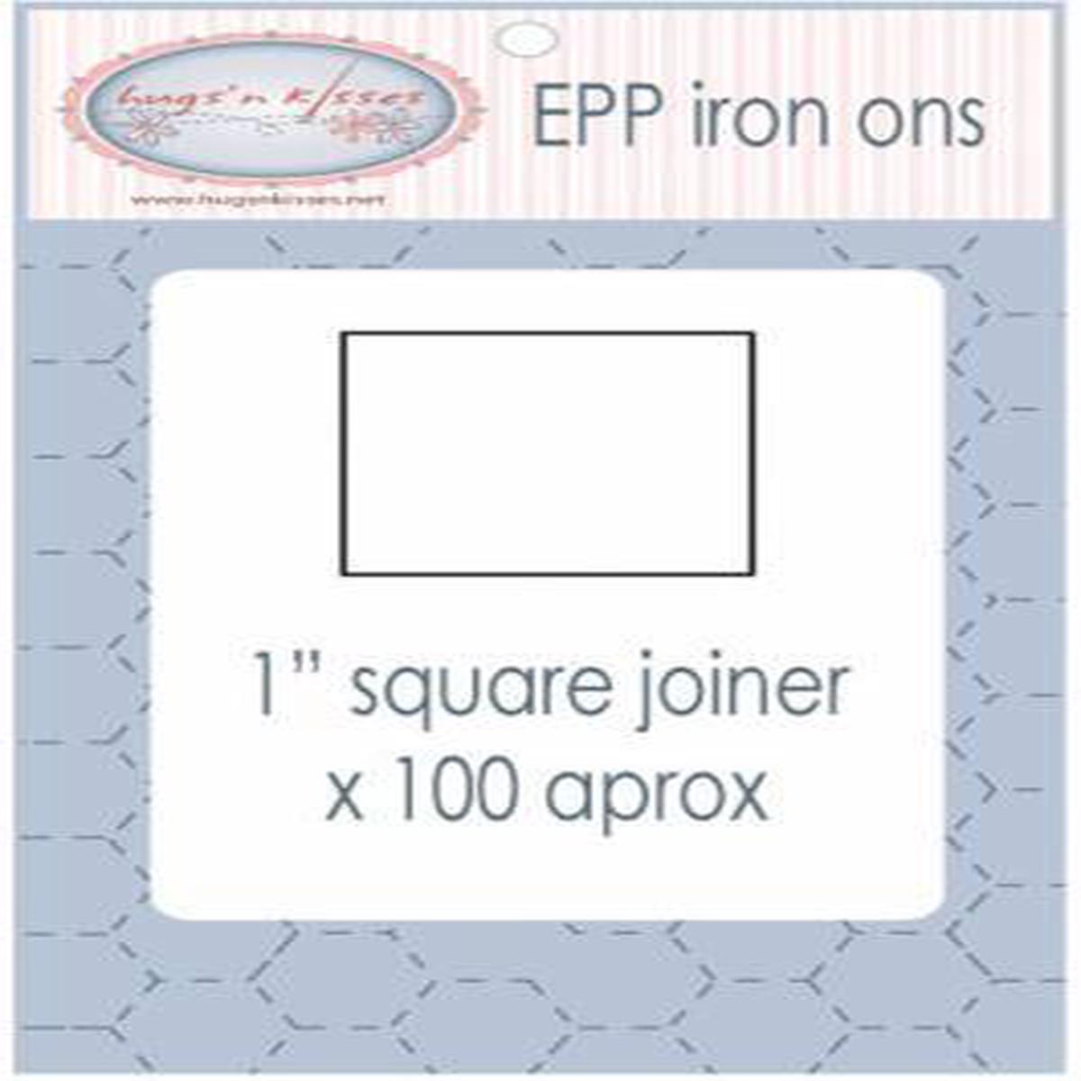 1" Inch Square Iron-On Papers For English Paper Piecing x 100