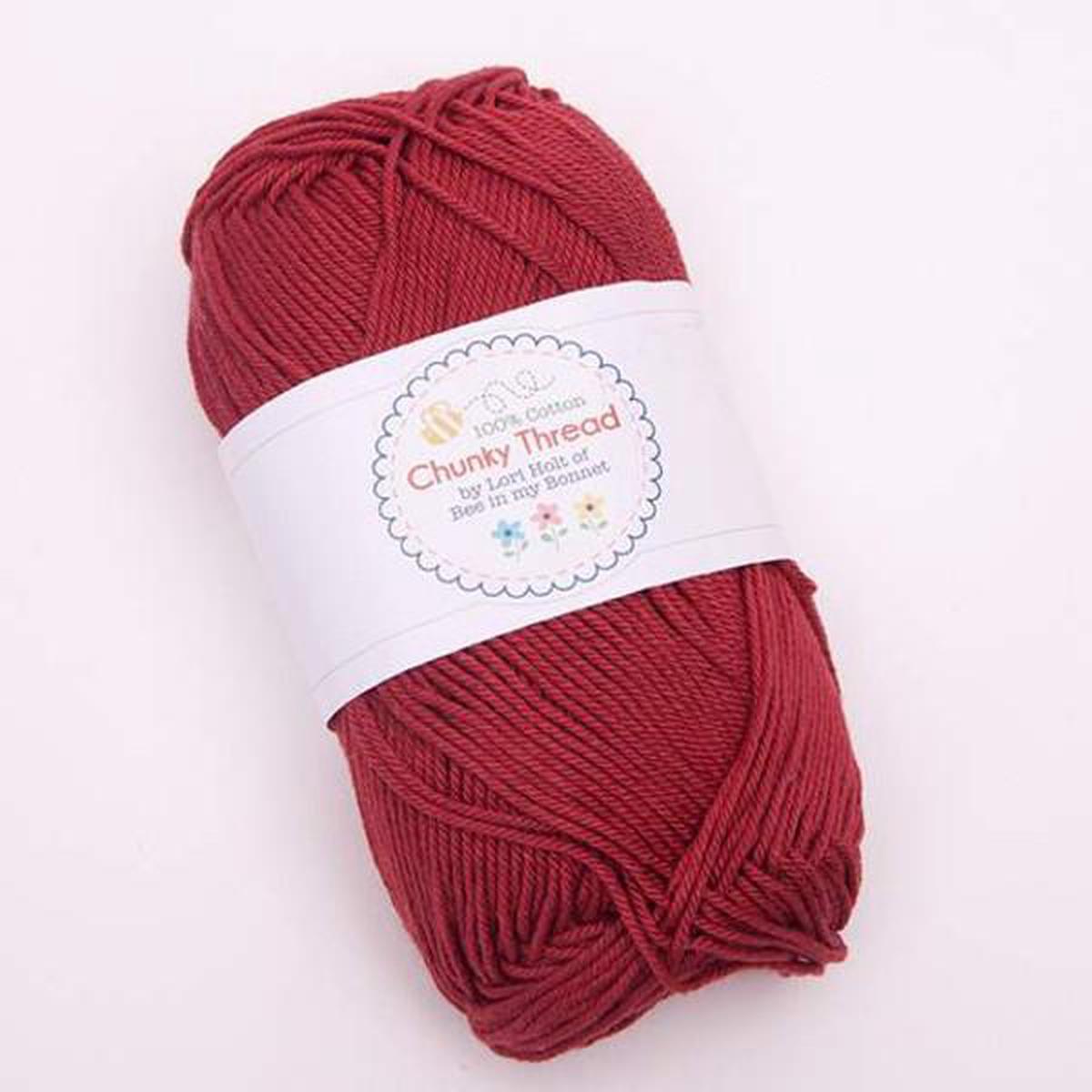 Crochet Chunky Thread by Lori Holt, 50gm BRICK