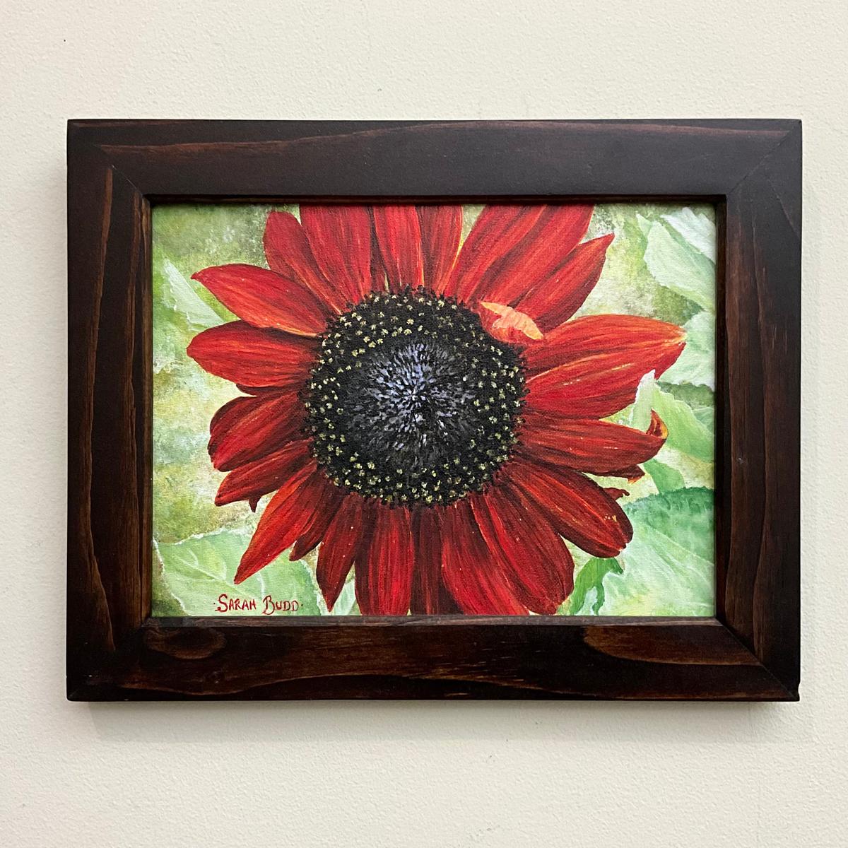 Autumn Beauty oil on canvas board