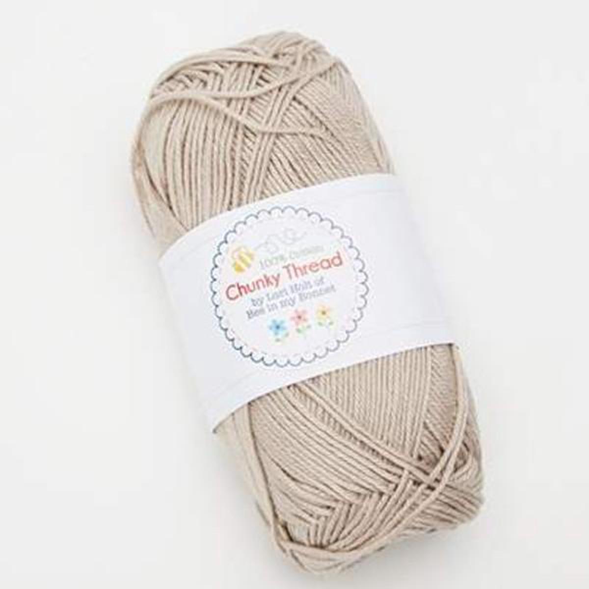 Crochet Chunky Thread by Lori Holt, 50gm LINEN