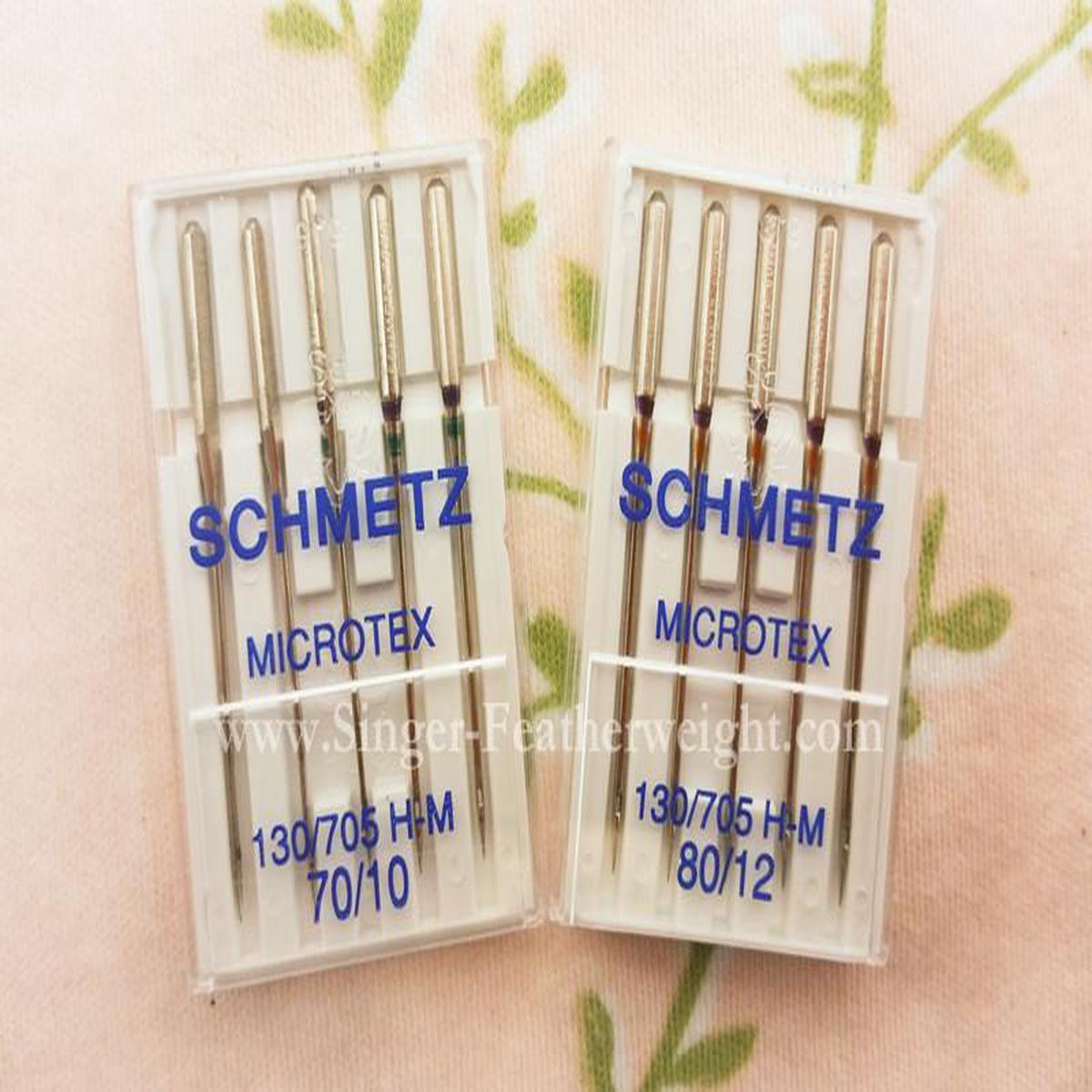 Schmetz Sewing Needles Sharp MICROTEX, 5pk