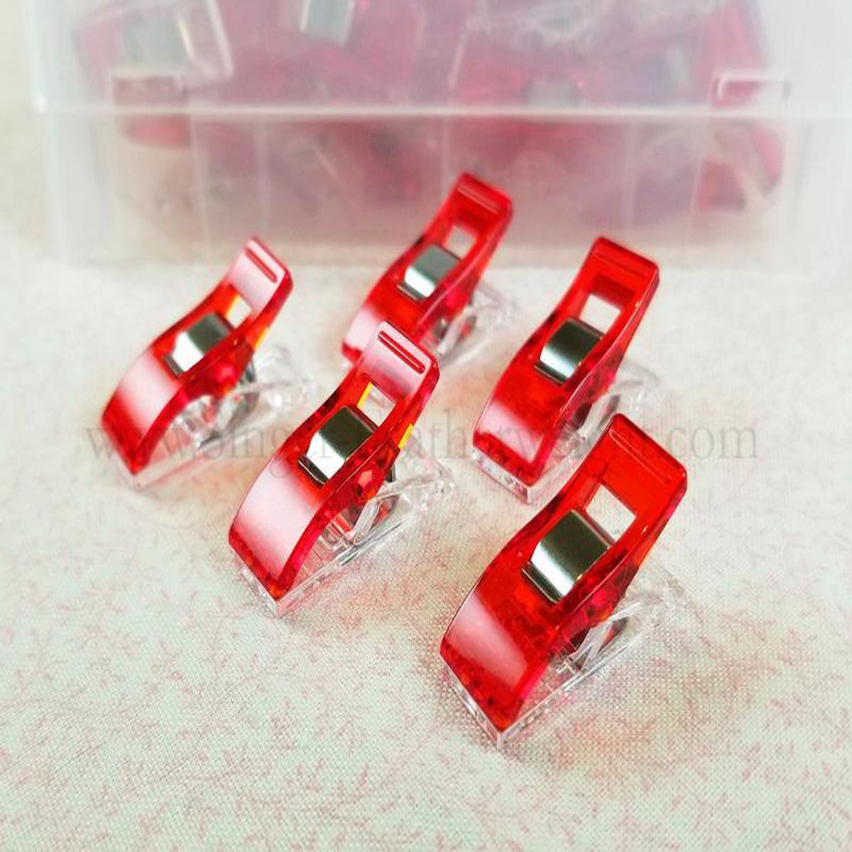 Wonder Clips, Box of 50 ct. - RED