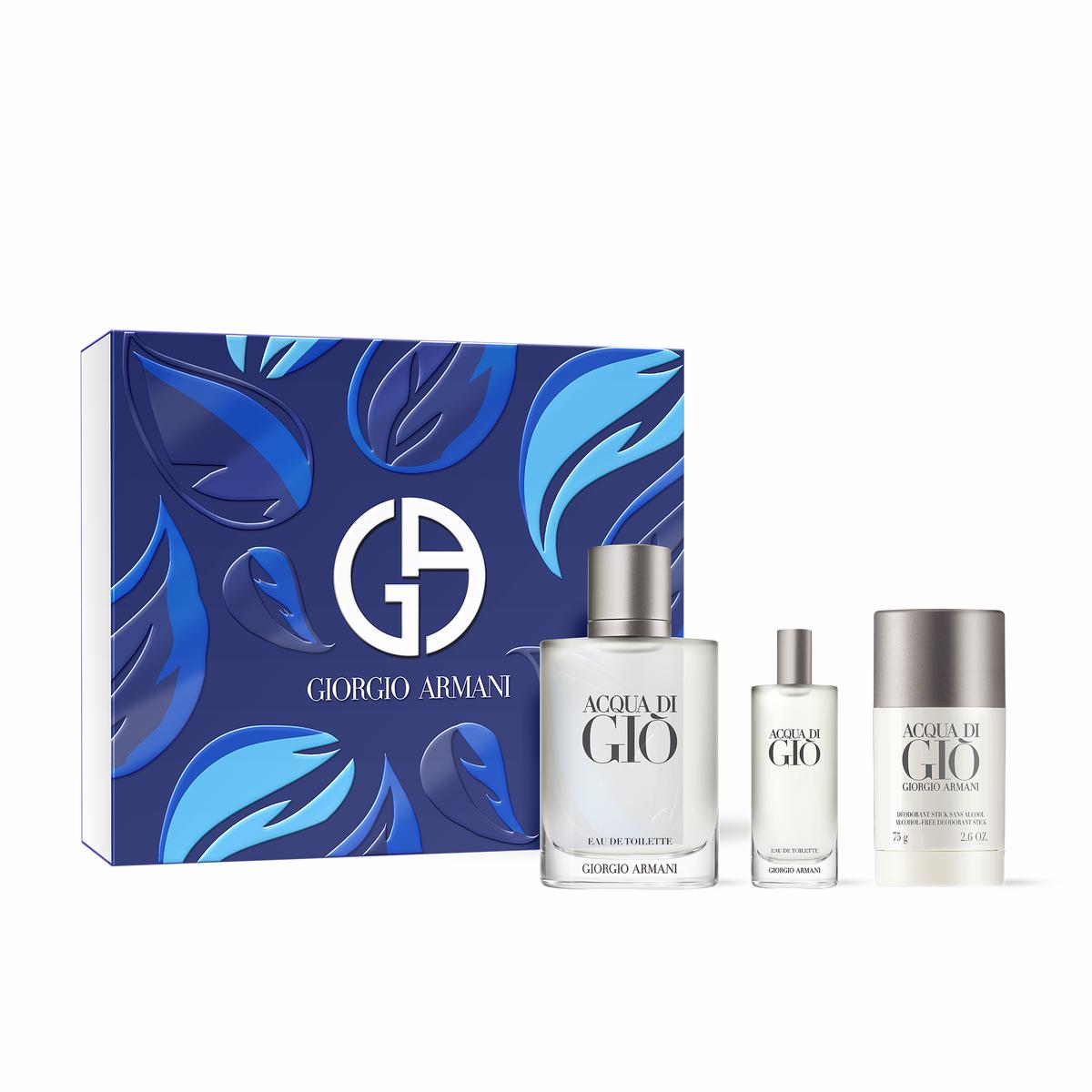 Acqua di Gio Eau de toilette 3 Piece Gift set