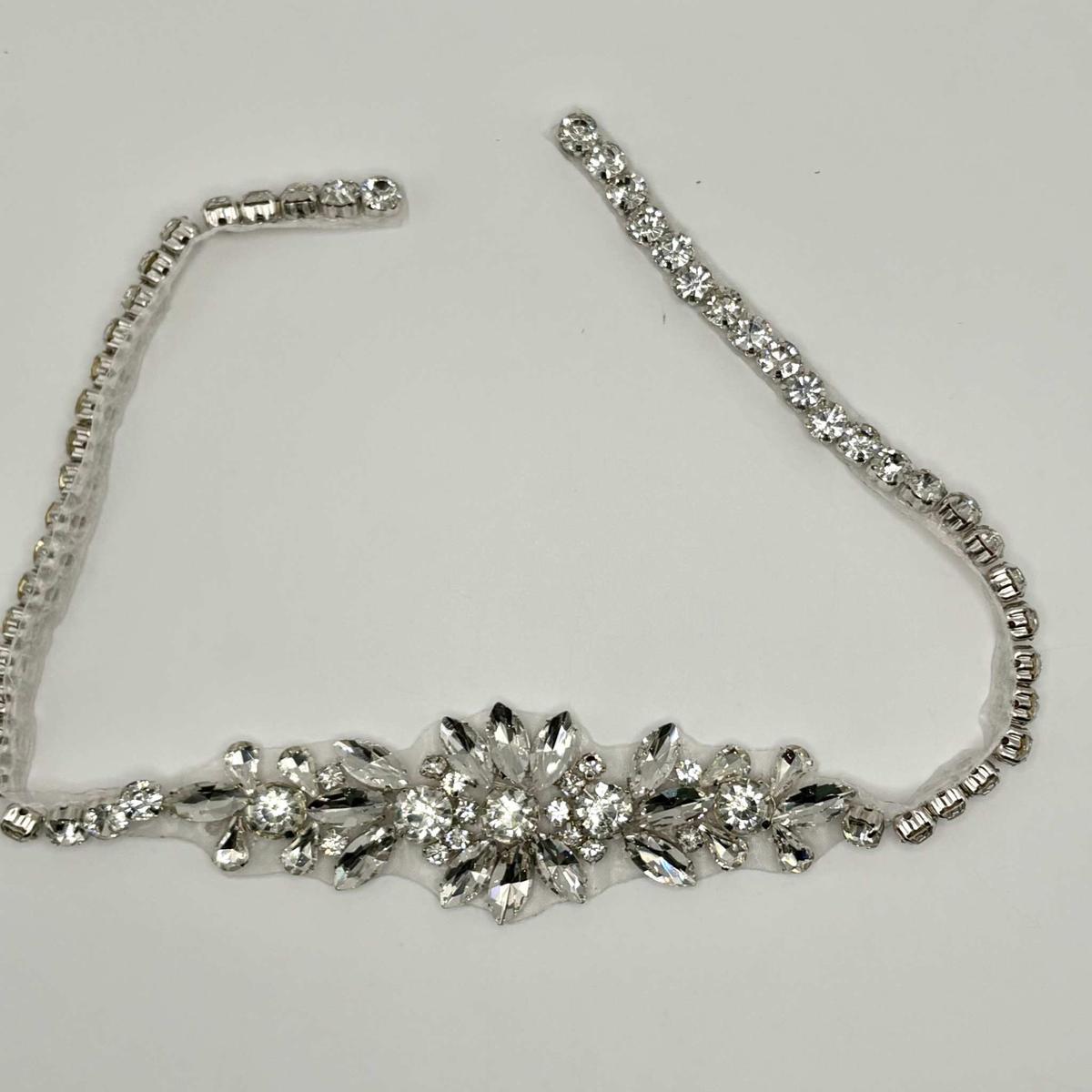 "Electra" Rhinestone Bridal Belt