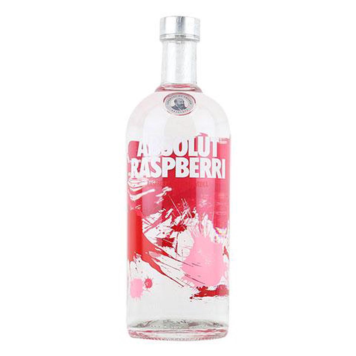 Absolut Raspberri Flavoured Vodka - 1Liter