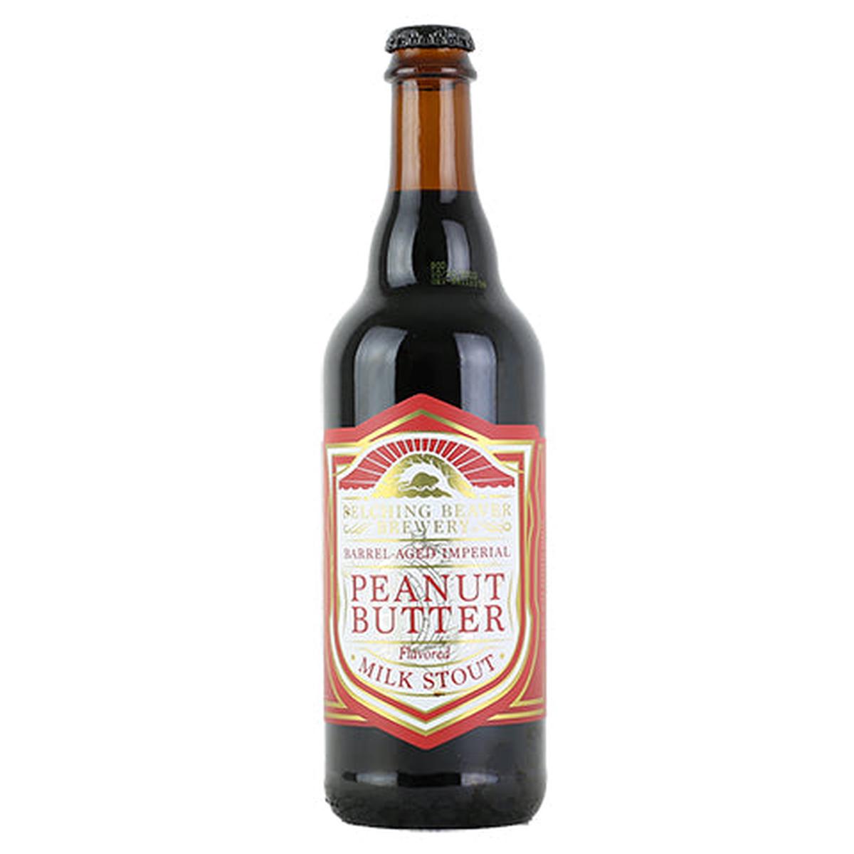 Belching Beaver Barrel-Aged Peanut Butter Imperial Milk Stout - 500ML BTL