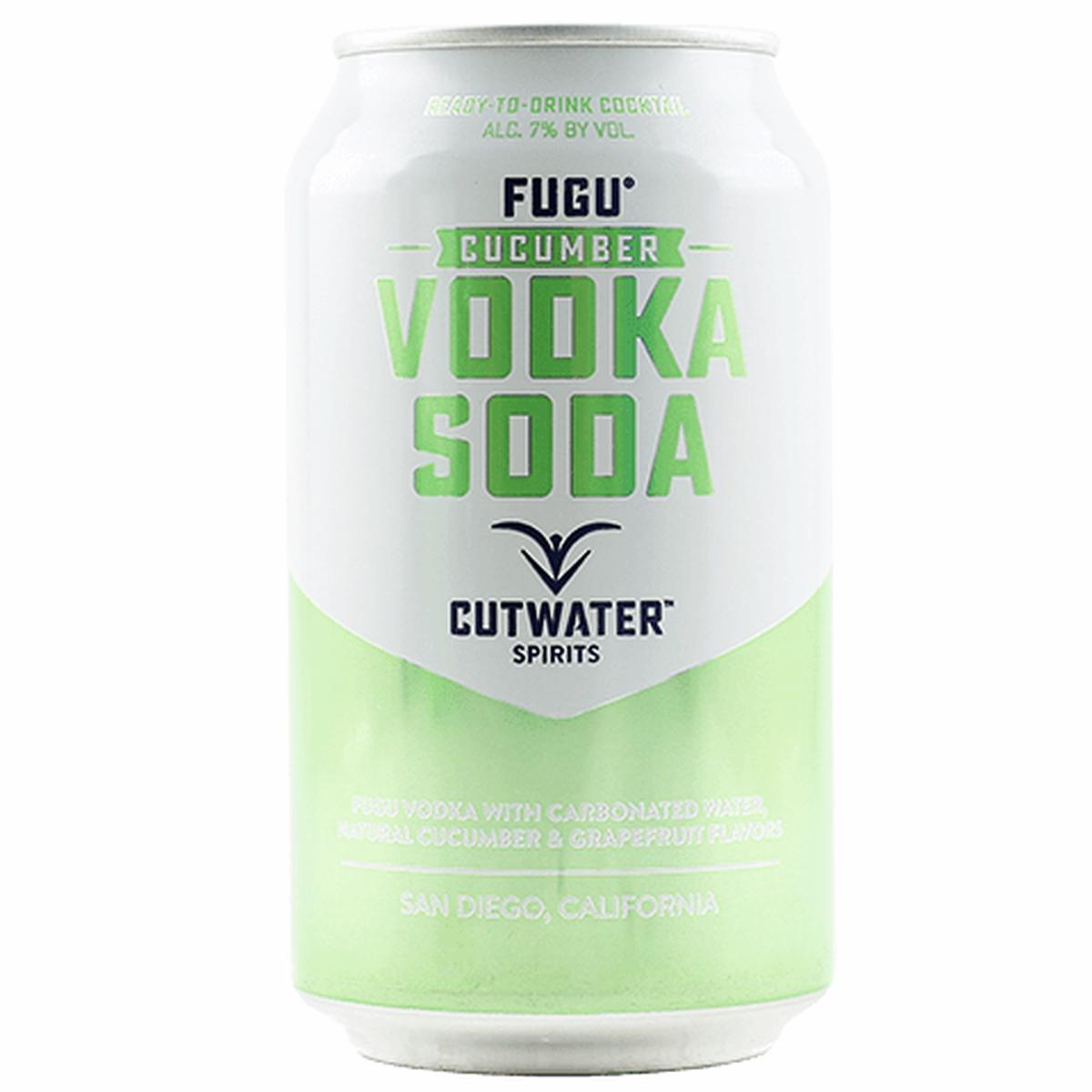 Cutwater Fugu Cucumber Vodka Soda - 12OZ CAN