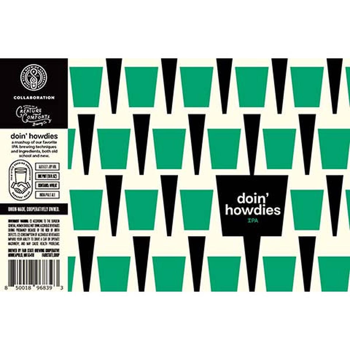 Fair State Doin' Howdies IPA - 16OZ SINGLE CAN