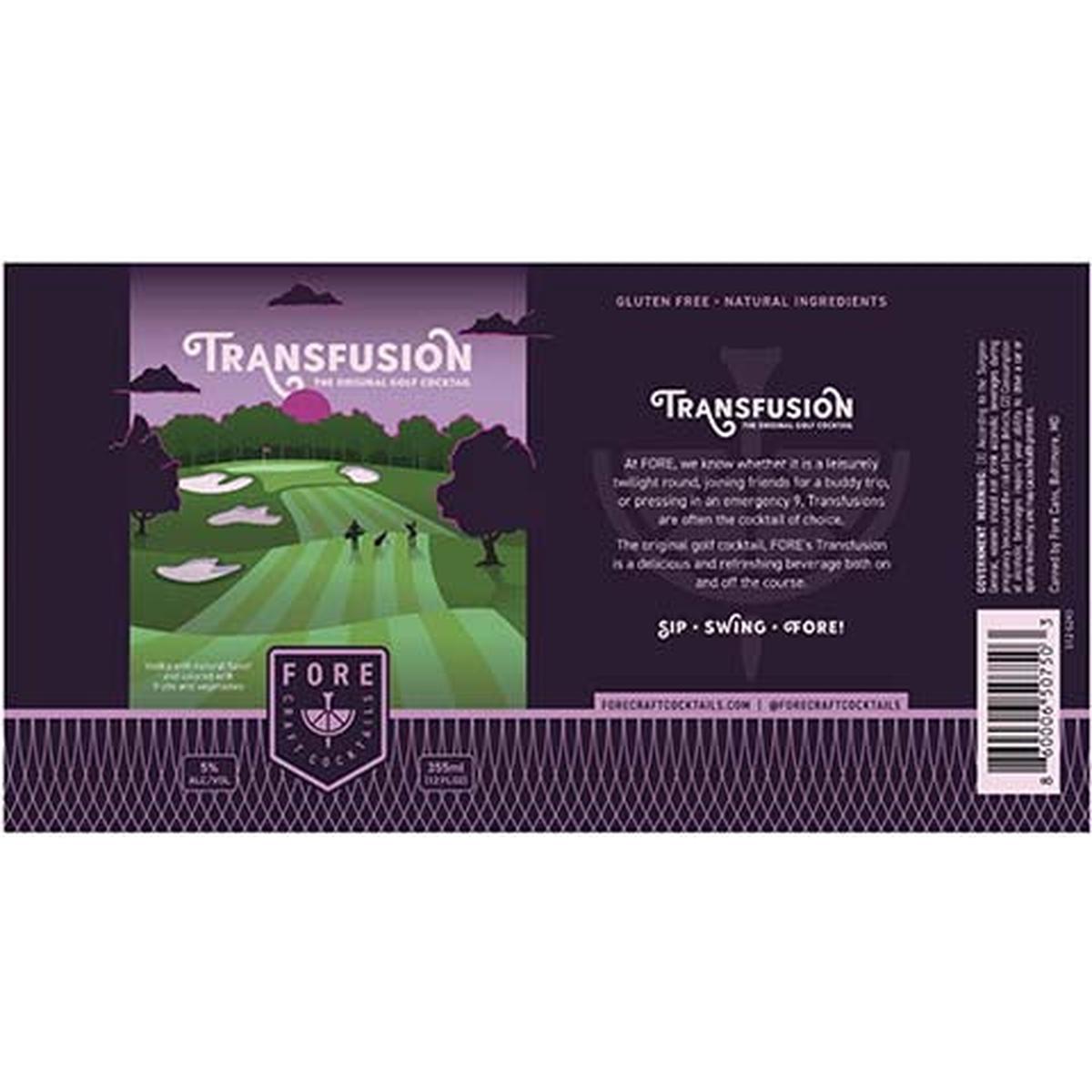 Fore Craft Transfusion - 12OZ SINGLE CAN