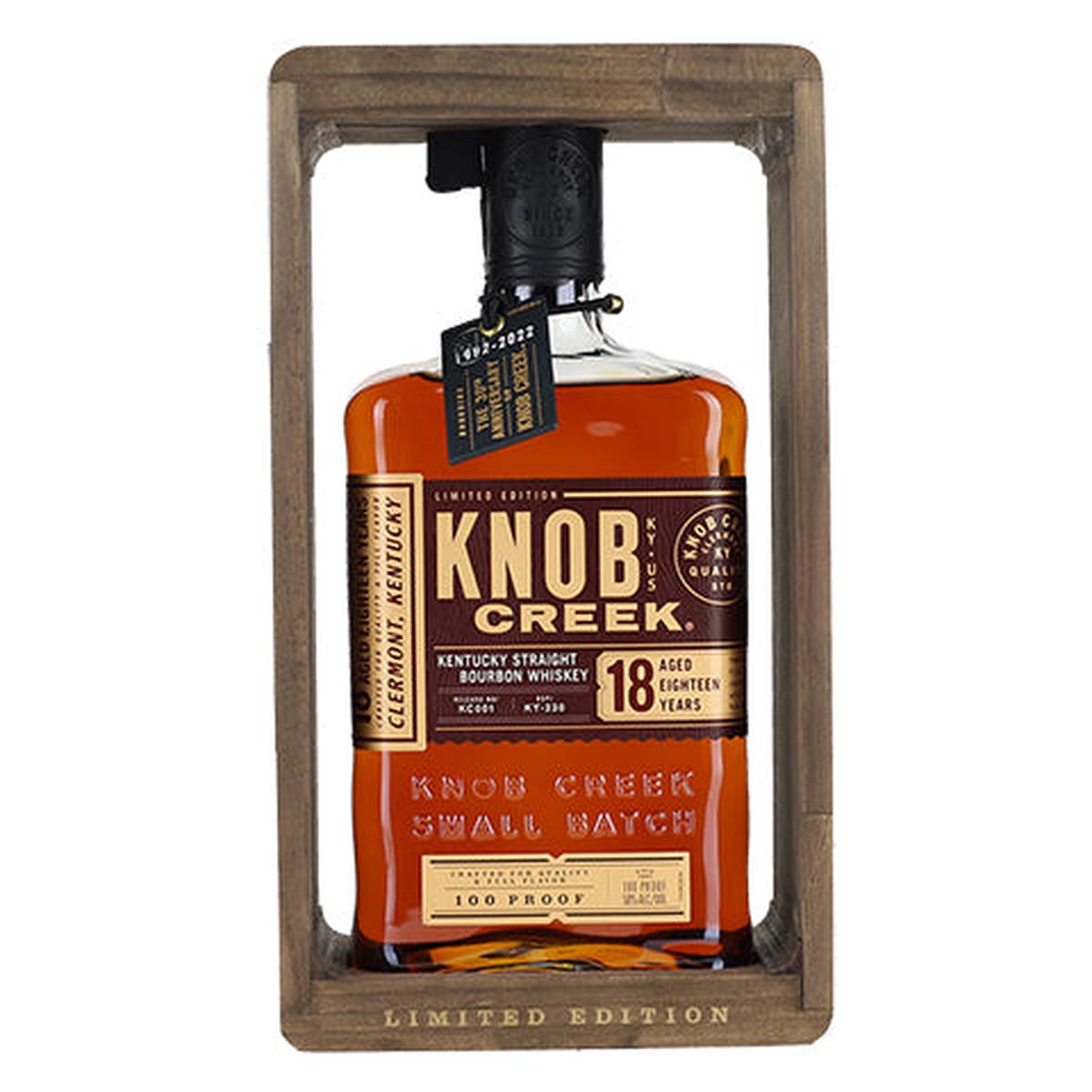 Knob Creek '30th Anniversary' 18yr Kentucky Bourbon - 750ML BTL