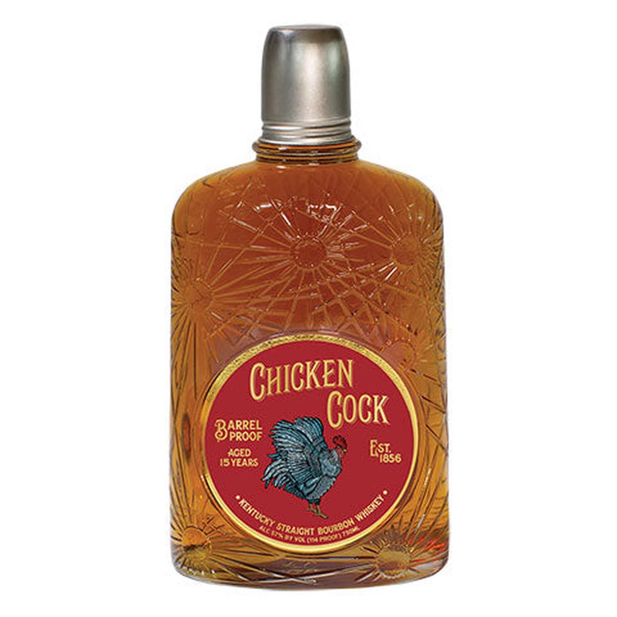 Chicken Cock 15 Year Old Barrel Proof Bourbon Whiskey - 750ML BTL