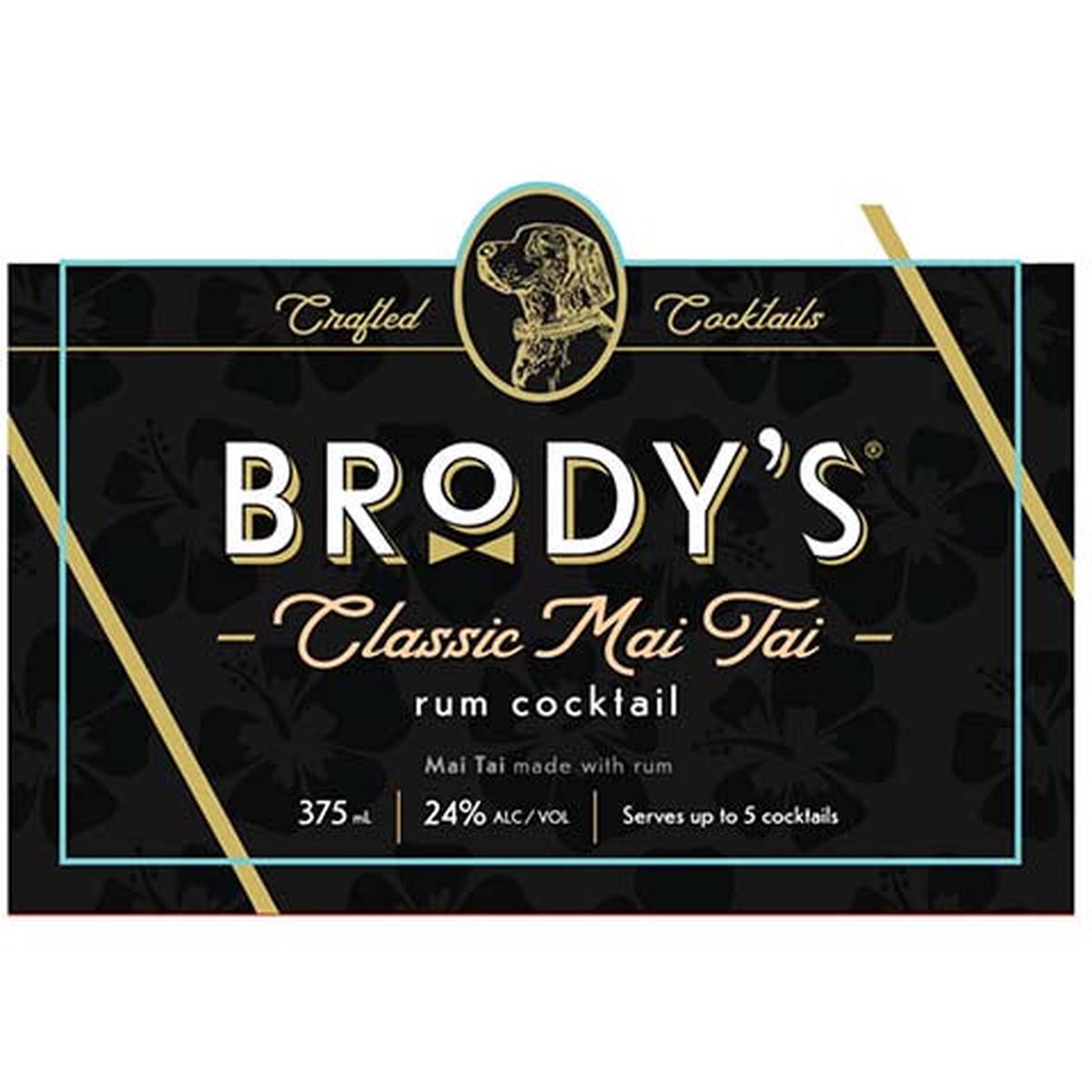 Brody's Classic Mai Tai - 375ML BTL