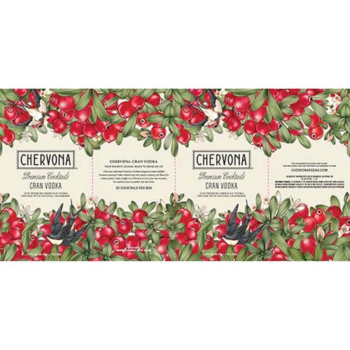 Chervona Cran Vodka - 1.75L BTL