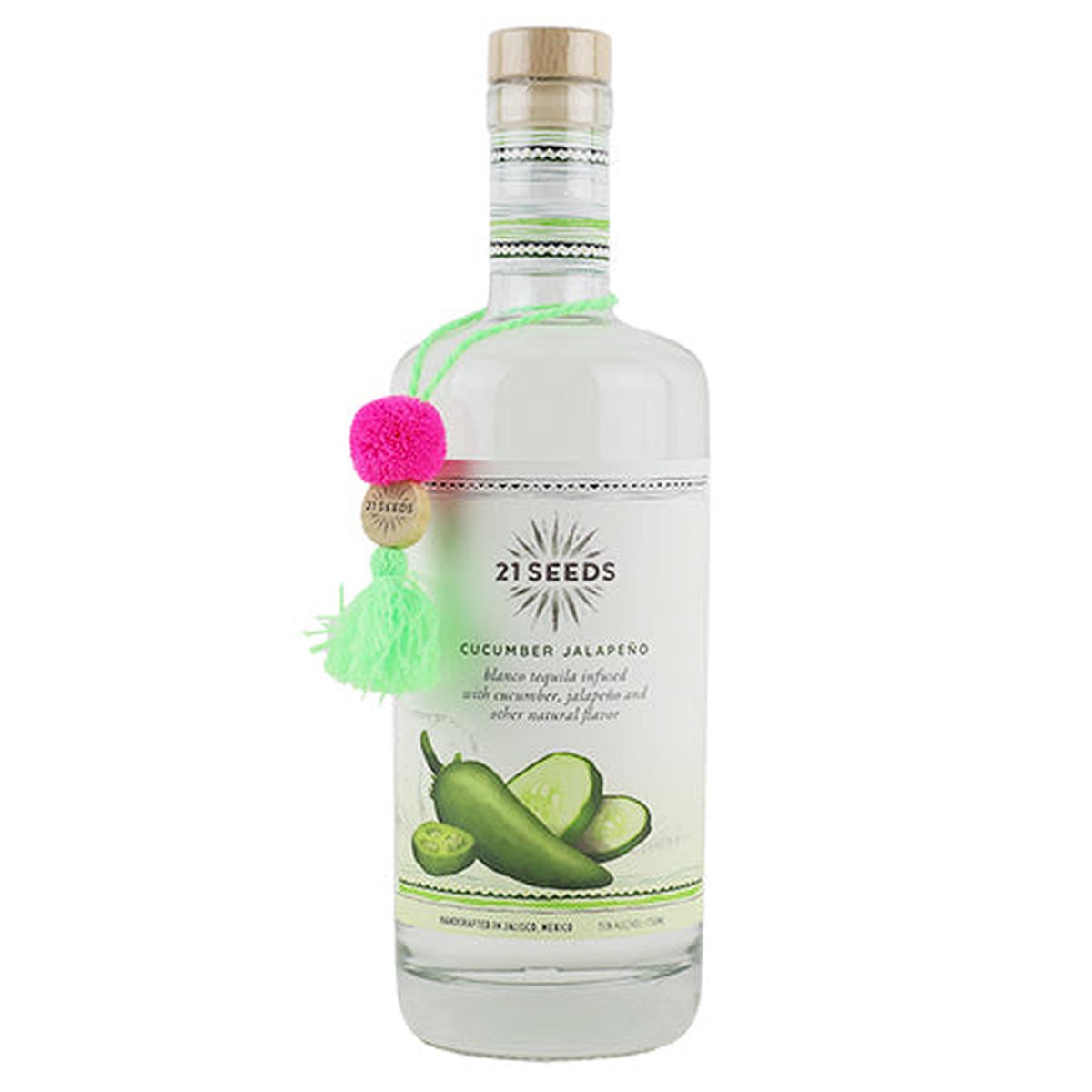 21 Seeds Cucumber Jalapeno Infused Blanco Tequila - 750ML BTL