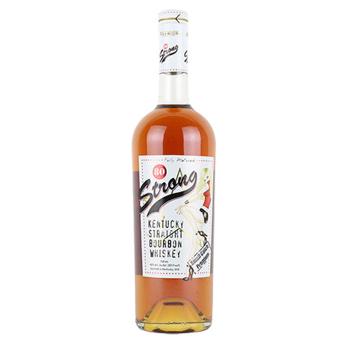 80 Strong Kentucky Straight Bourbon Whiskey - 750ML BTL