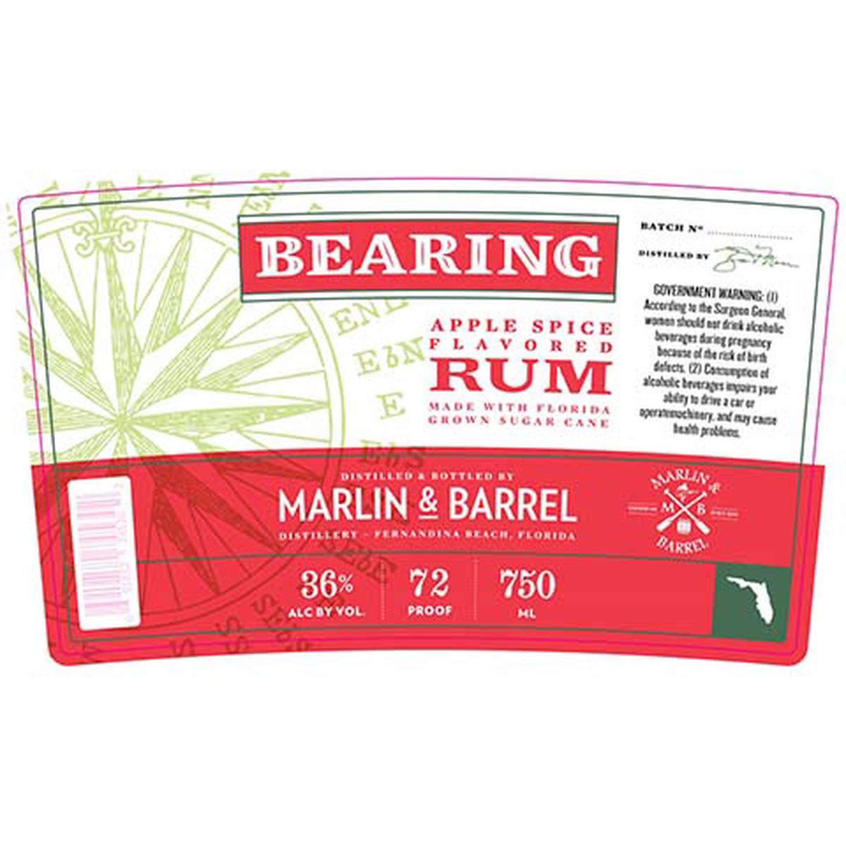 Marlin & Barrel Bearing Apple Spice Rum - 750ML BTL