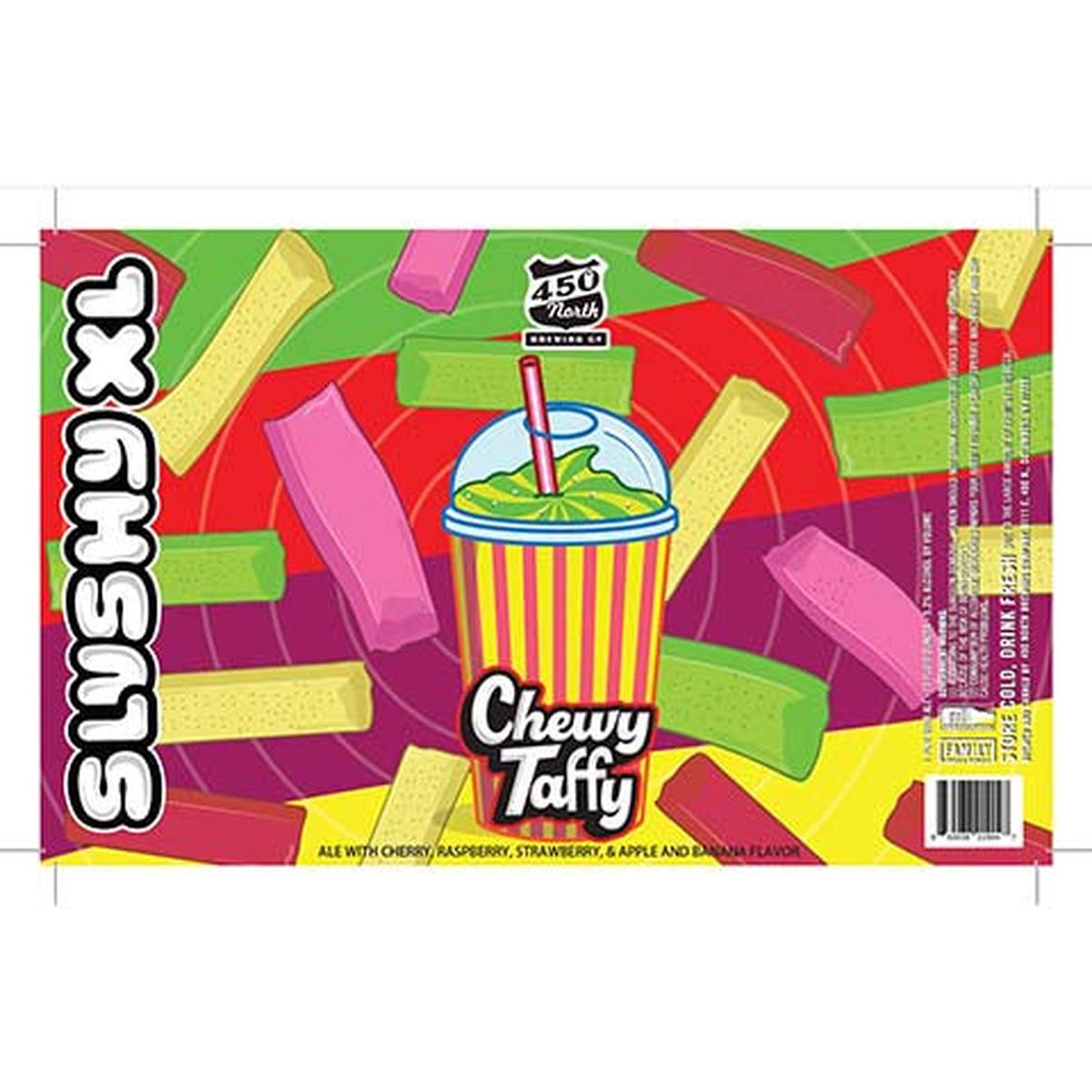 450 North Slushy XL Chewy Taffy Sour - 16OZ SINGLE CAN