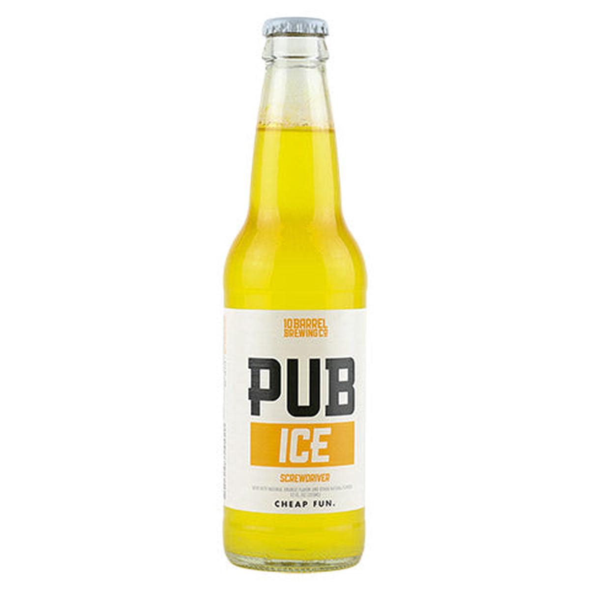 10 Barrel Pub Ice - Screwdriver - 12OZ SINGLE BTL