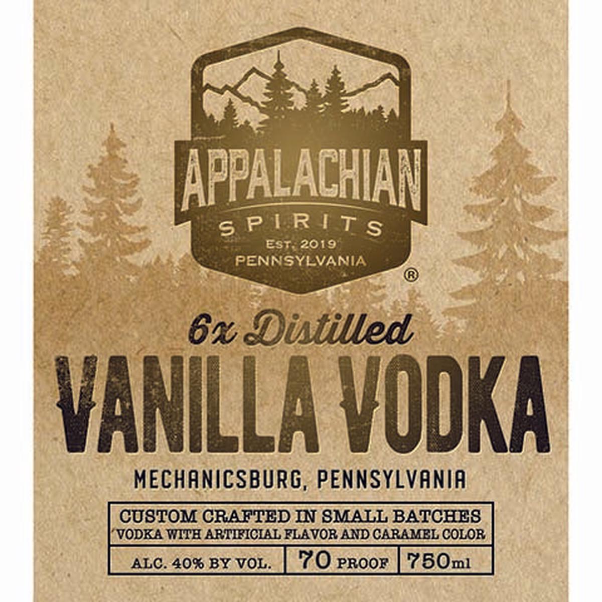 Appalachian Vanilla Vodka - 750ML BTL