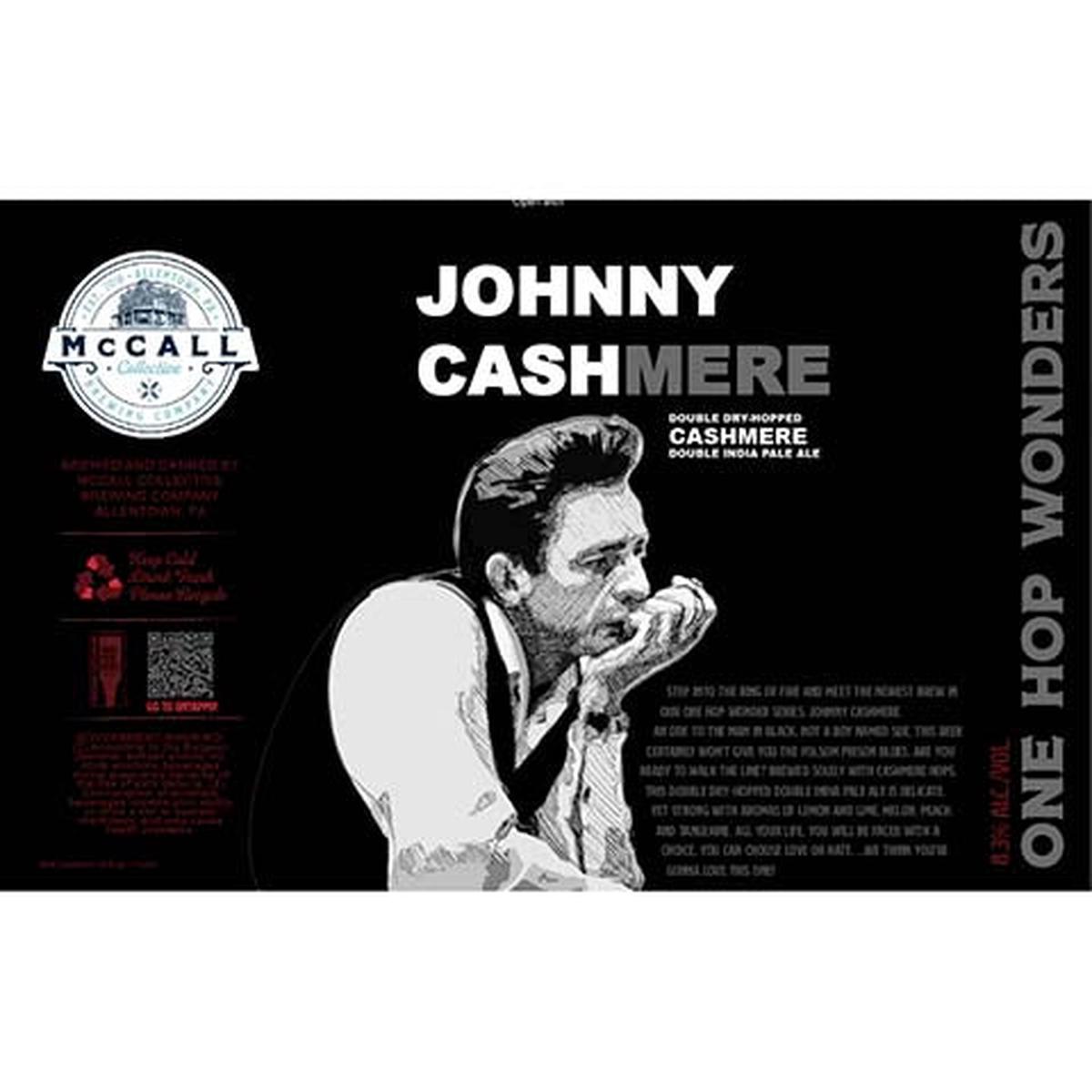 McCall Johnny Cashmere DIPA - 16OZ SINGLE CAN