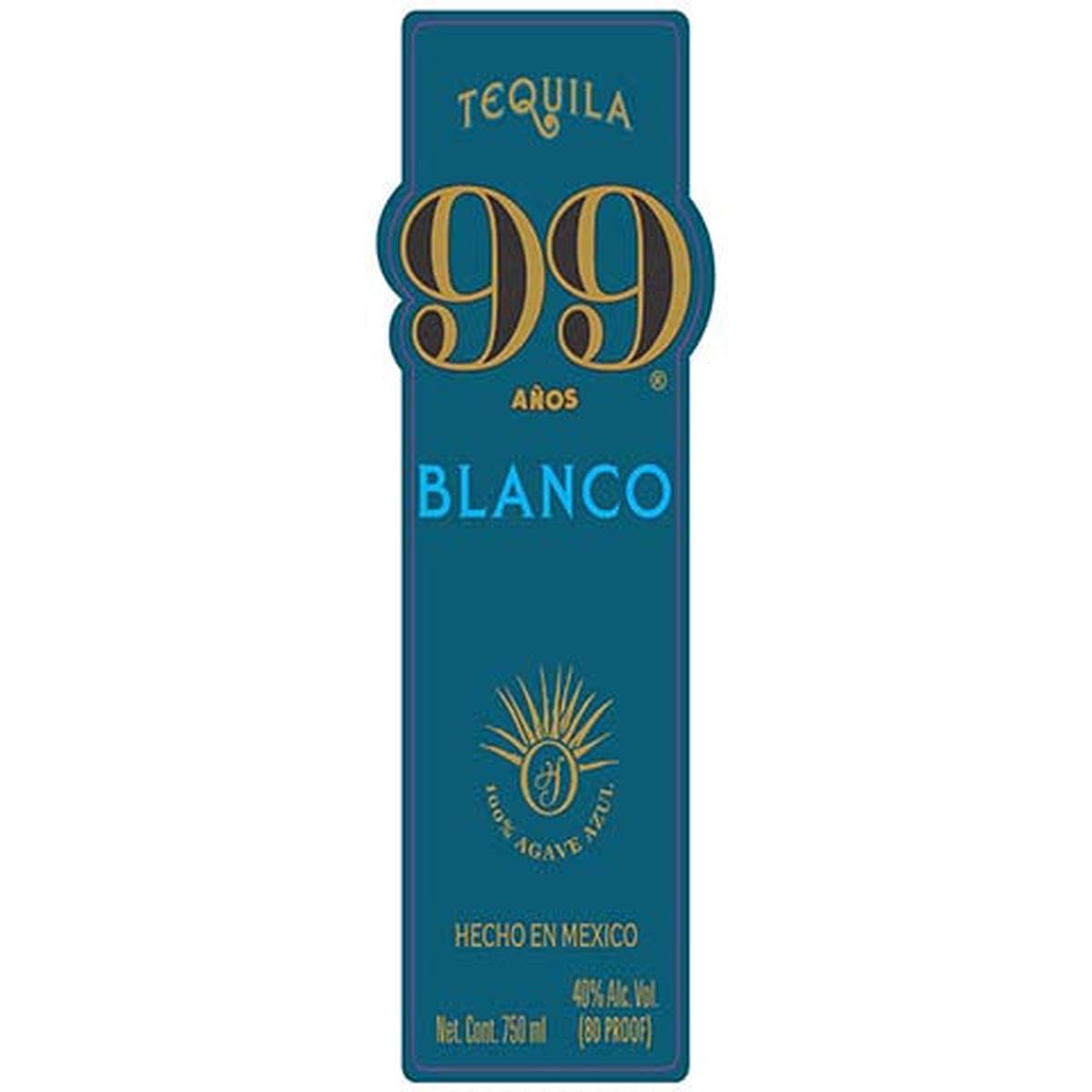 99 Aos Blanco Tequila - 750ML BTL