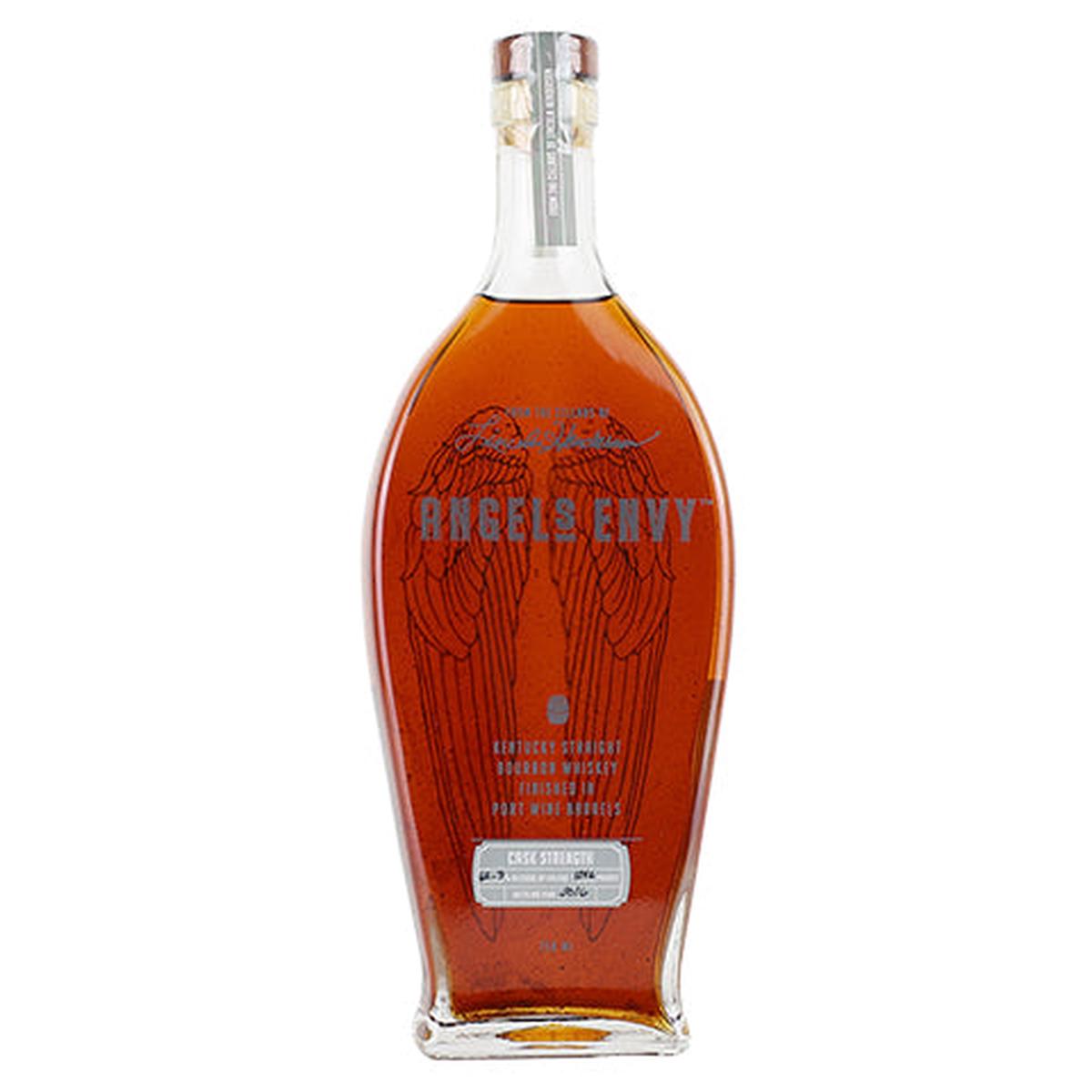 Angel's Envy Port Wine Barrel Finish Cask Strength Kentucky Straight Bourbon Whiskey - 750ML BTL