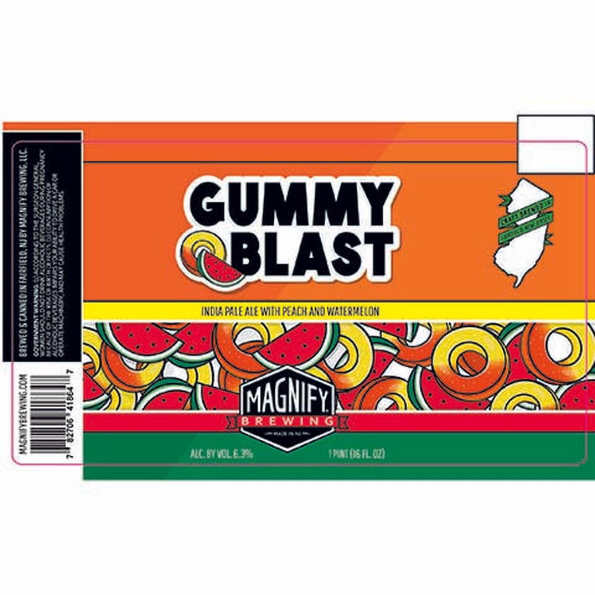 Magnify Gummy Blast IPA - 16OZ SINGLE CAN