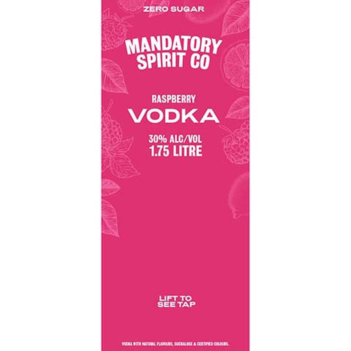 Mandatory Raspberry Vodka - 1.75L BTL