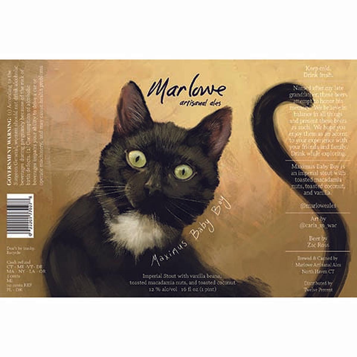 Marlowe Maximus Baby Boy Imperial Stout - 16OZ SINGLE CAN