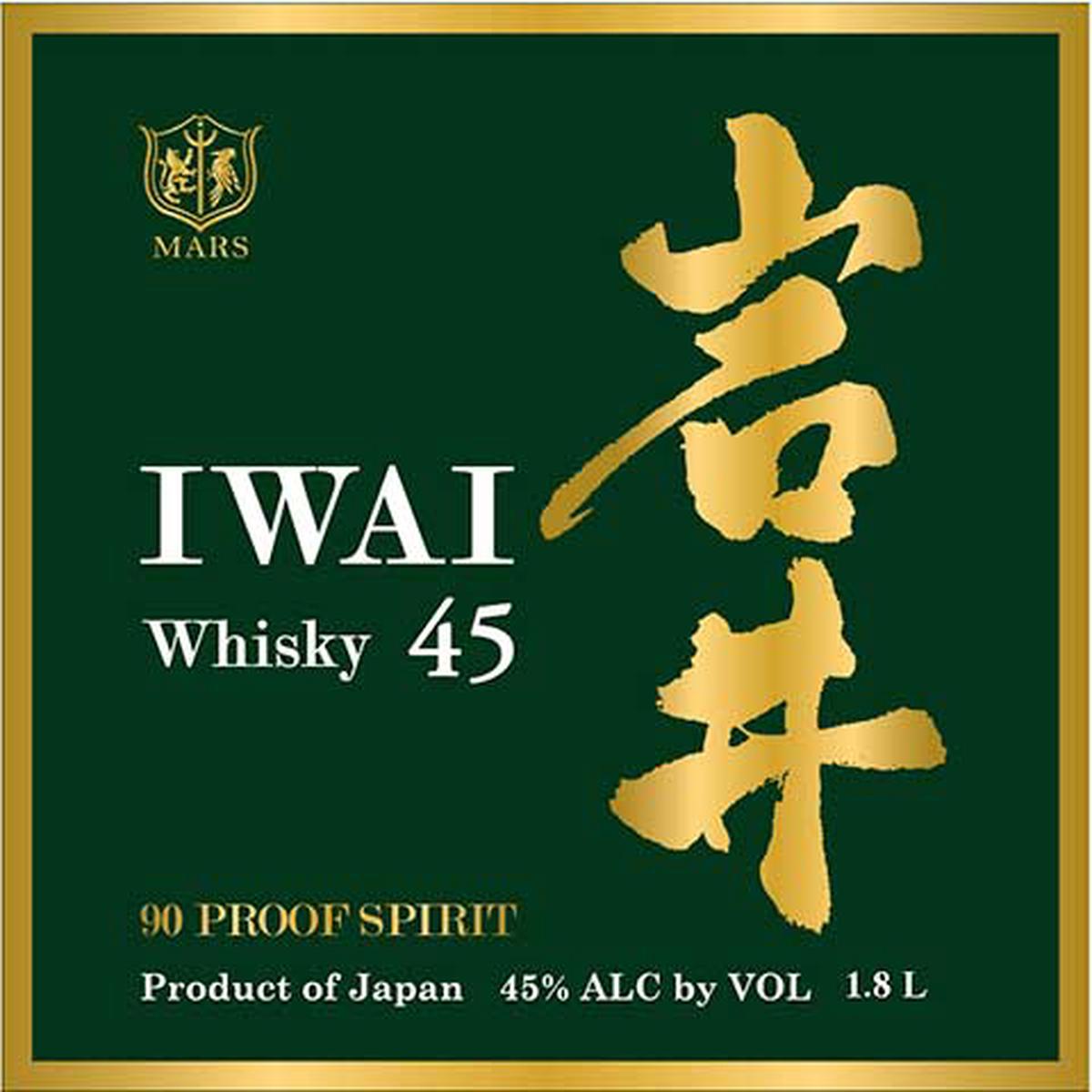 Mars Iwai Whisky 45 - 1.8L BTL