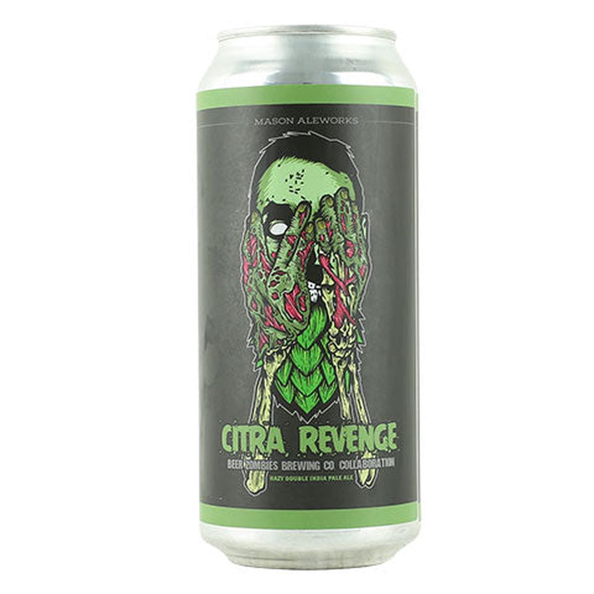 Mason Aleworks Citra Revenge Hazy DIPA - 4PK 16OZ CAN