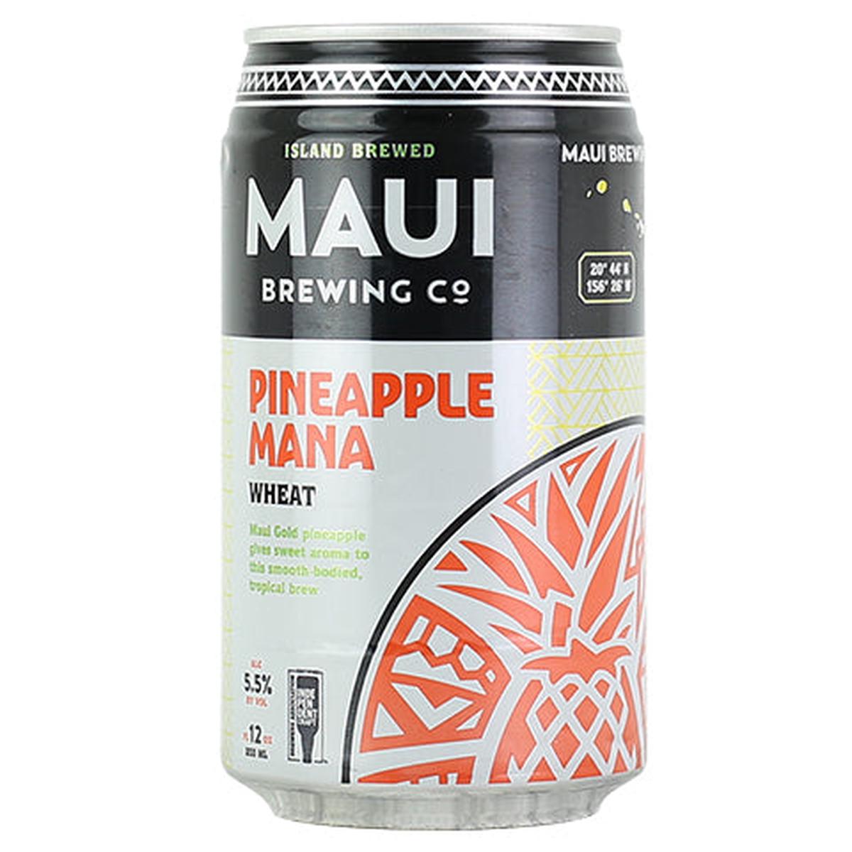 Maui Pineapple Mana Wheat - 12OZ SINGLE CAN