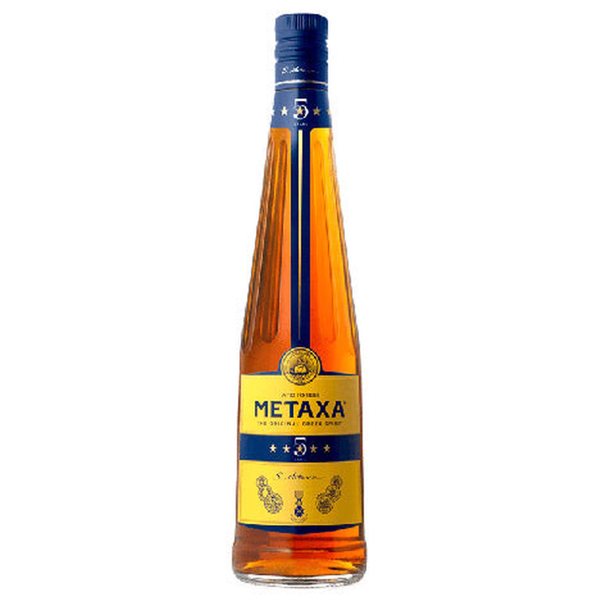 Metaxa 5 Stars Brandy - 750ML BTL