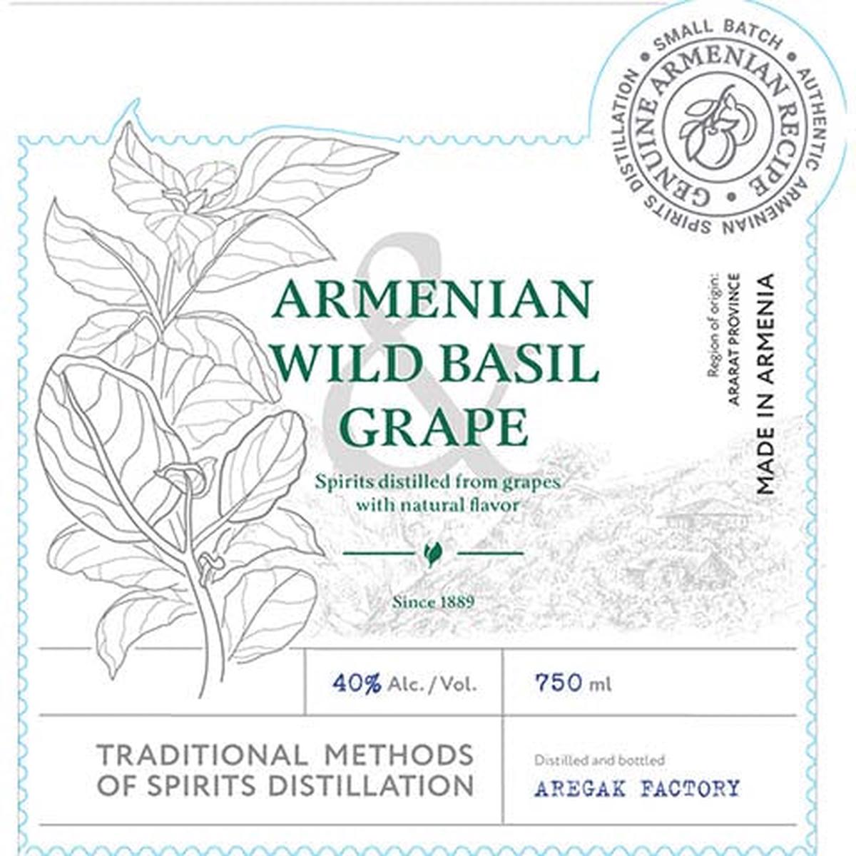 Magic Tree Armenian Wild Basil & Grape - 750ML BTL