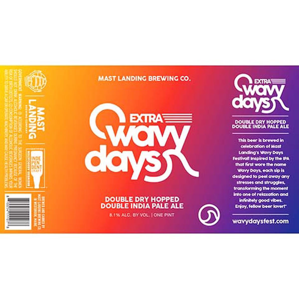 Masthead Extra Wavy Days DDH DIPA - 16OZ SINGLE CAN
