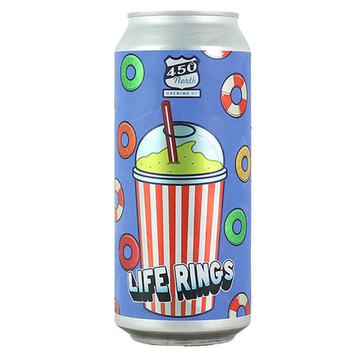450 North Life Rings Slushy XL Sour - 16OZ SINGLE CAN