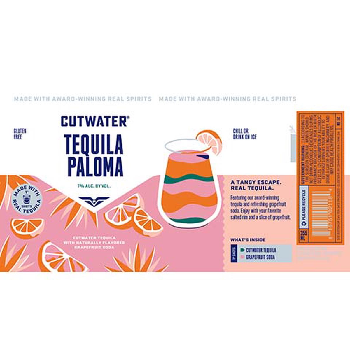 Cutwater Tequila Paloma - 12OZ SINGLE CAN