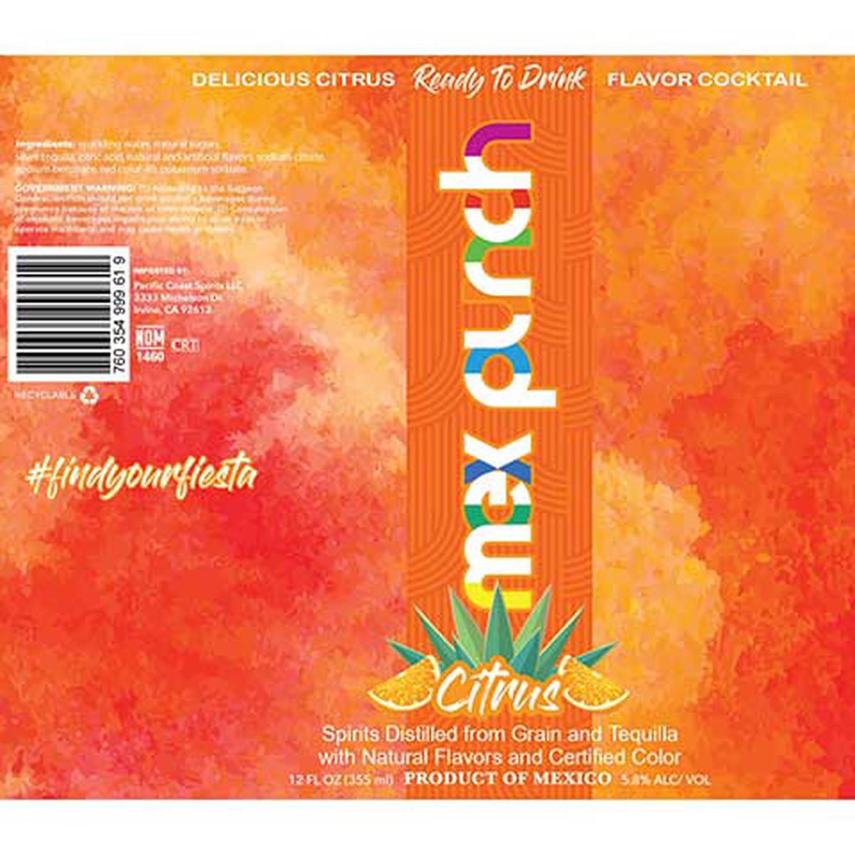 Mex Punch Citrus - 12OZ SINGLE CAN