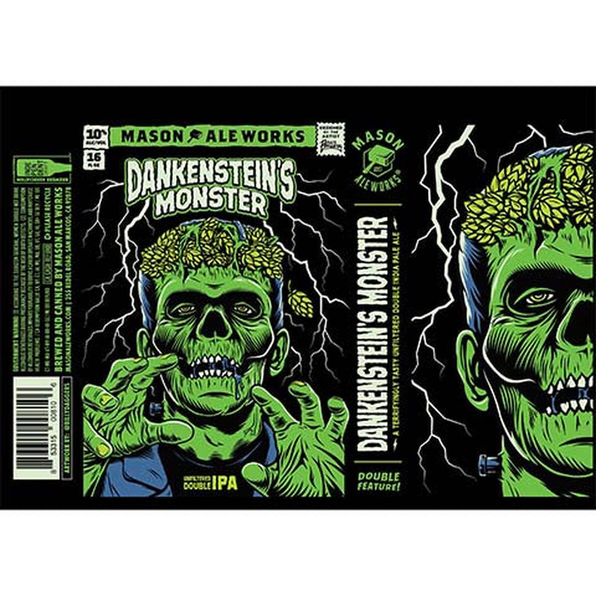 Mason Ale Works Dankenstein's Monster DIPA - 4PK 16OZ CAN