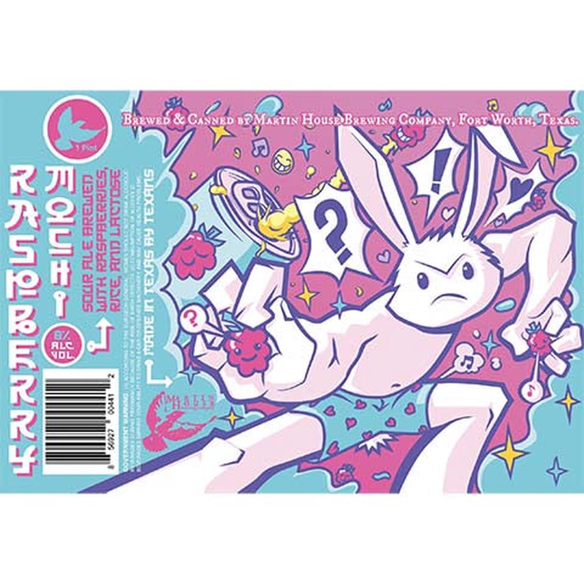 Martin House Raspberry Mochi Sour Ale - 16OZ SINGLE CAN