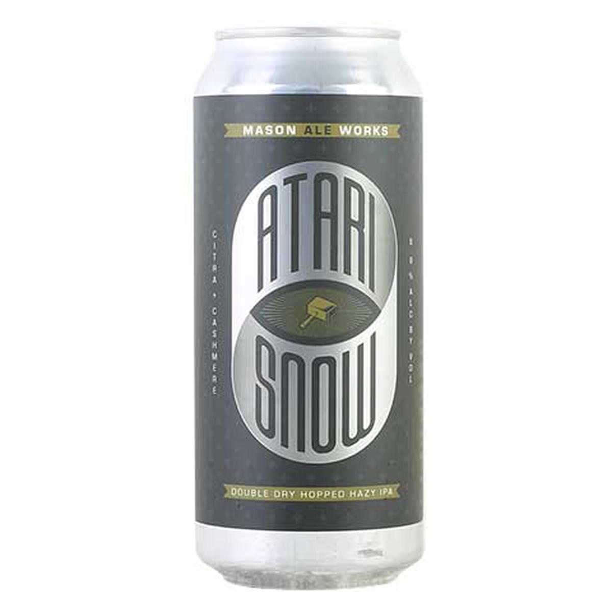 Mason Aleworks Atari Snow Hazy IPA - 16OZ SINGLE CAN