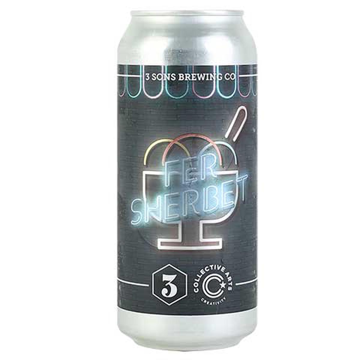 3 Sons/Collective Arts Fer Sherbet Fruited Sour - 16OZ SINGLE CAN