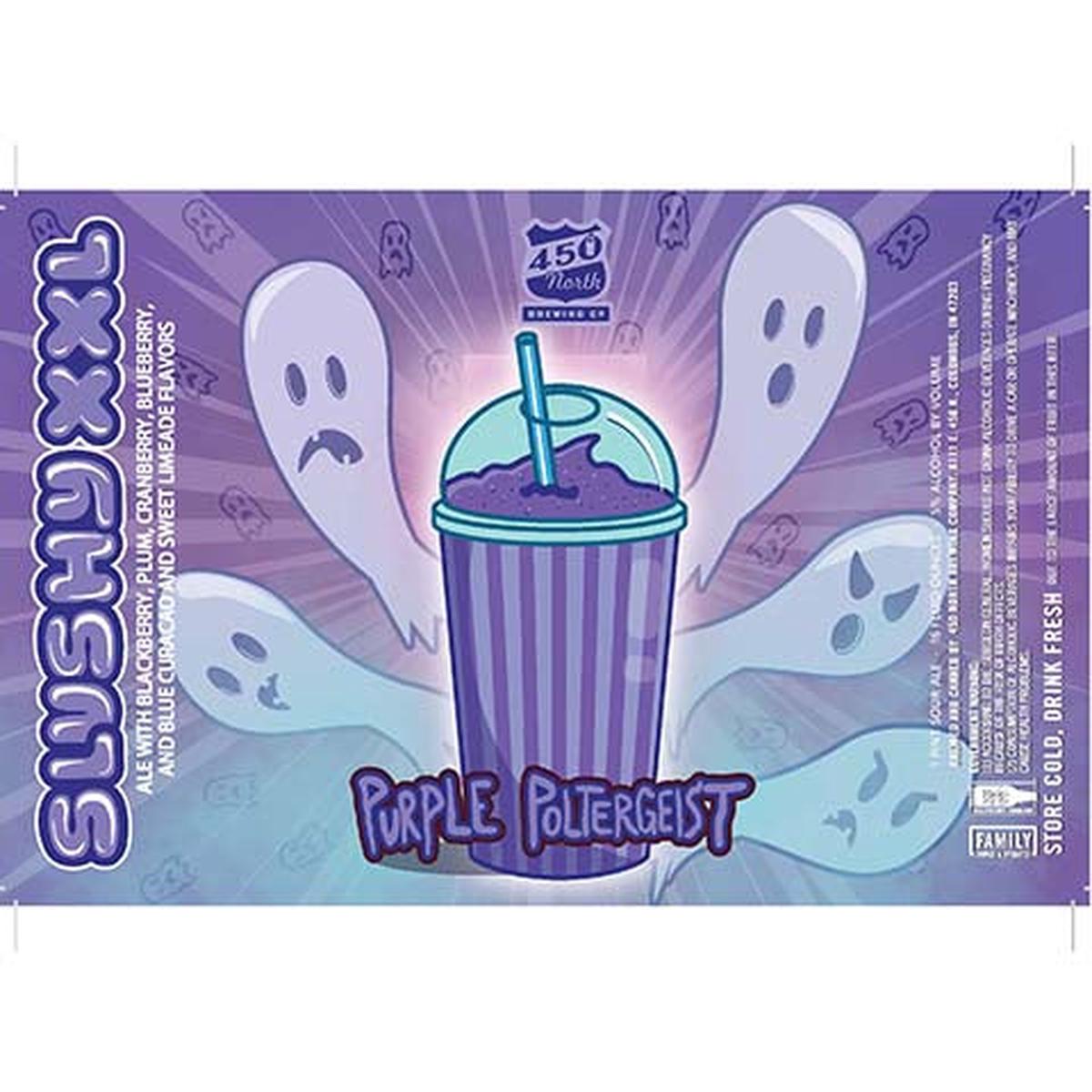 450 North Purple Poltergeist Slushy XXL Sour Ale - 16OZ SINGLE CAN