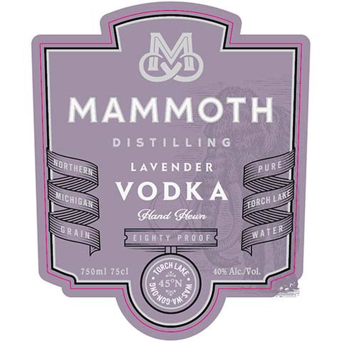 Mammoth Lavender Vodka - 750ML BTL
