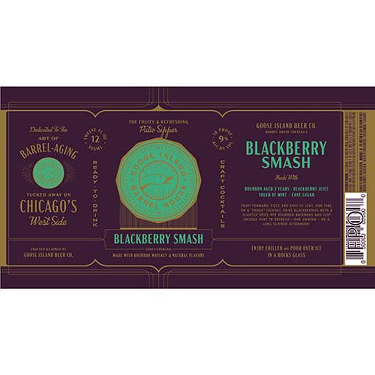 Goose Island Blackberry Smash - 12OZ SINGLE CAN
