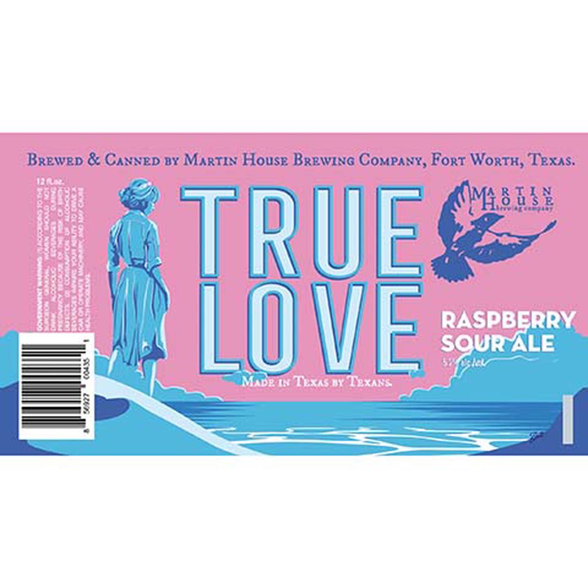 Martin House True Love Raspberry Sour Ale - 12OZ SINGLE CAN