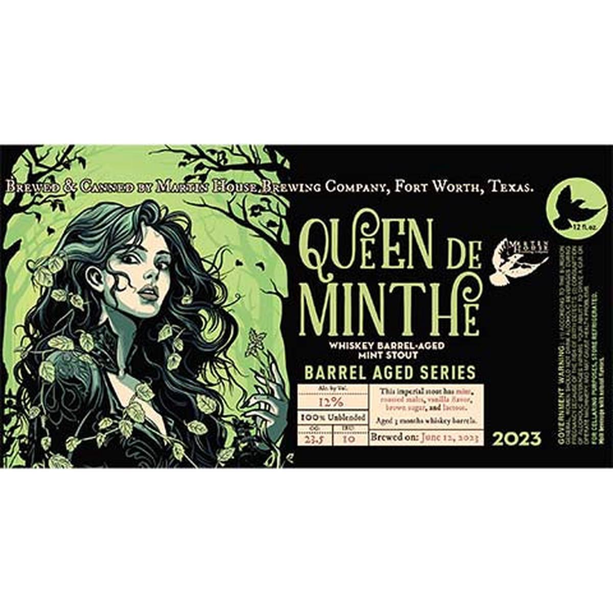 Martin House Queen De Minthe Stout - 12OZ SINGLE CAN